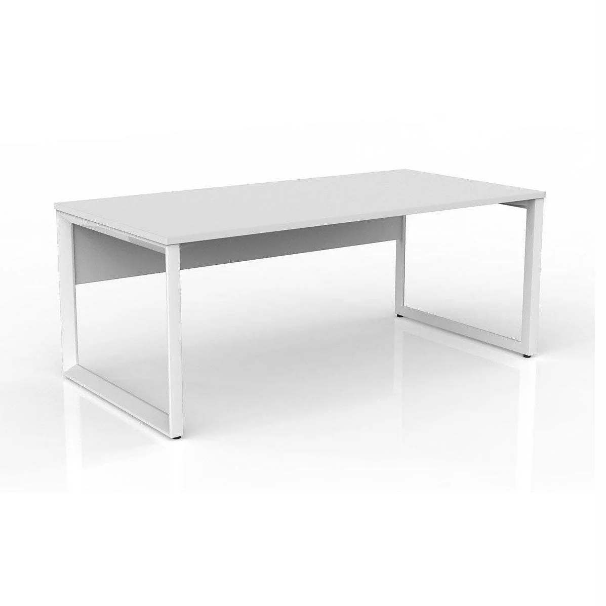 Anvil Single Straight Desk with Modesty - Image 18