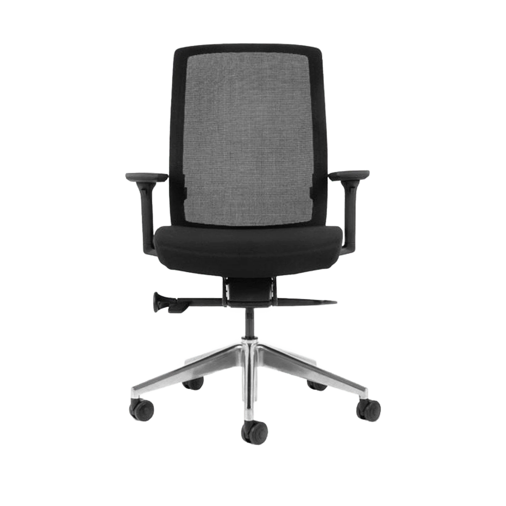 Aveya Black Ergonomic Office Chair - Image 7