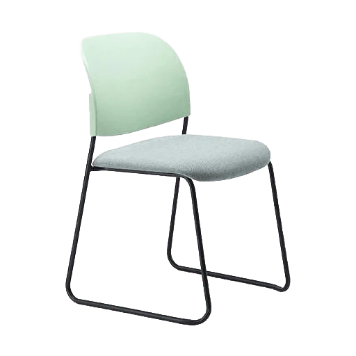 Lumia PP Stackable Chair with Seat Pad - Image 4